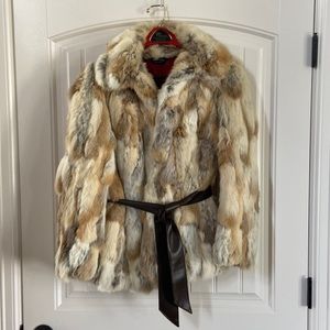 100% genuine fur jacket